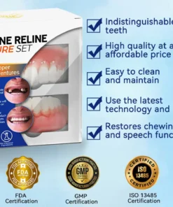 LOVILDS™ Silicone Reline Denture Set