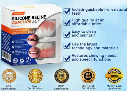 LOVILDS™ Silicone Reline Denture Set