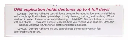 LOVILDS™ Thermoplastic Denture Adhesive