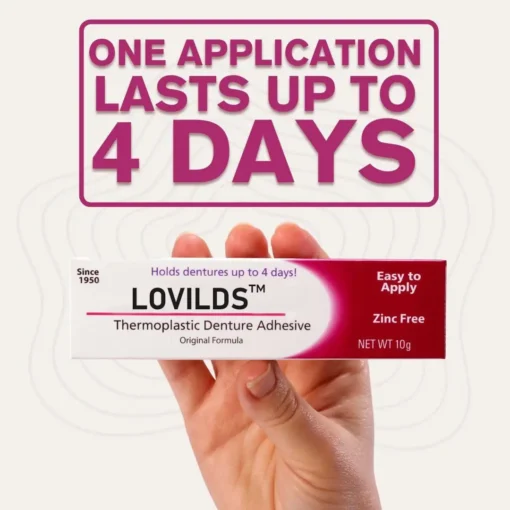 LOVILDS™ Thermoplastic Denture Adhesive