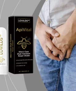 LOVILDS™ ApiVital Men's Care Dual-Function Nasal Inhaler