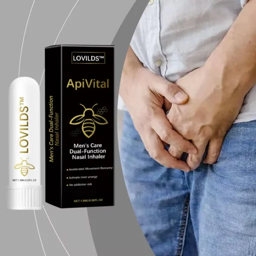 LOVILDS™ ApiVital Men's Care Dual-Function Nasal Inhaler