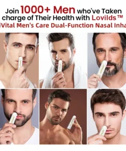 LOVILDS™ ApiVital Men's Care Dual-Function Nasal Inhaler