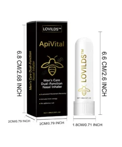 LOVILDS™ ApiVital Men's Care Dual-Function Nasal Inhaler