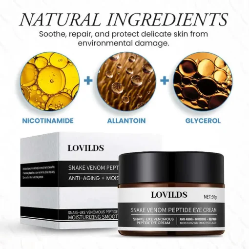 LOVILDS™ Handmade Snake Venom Anti-Wrinkle Eye Cream