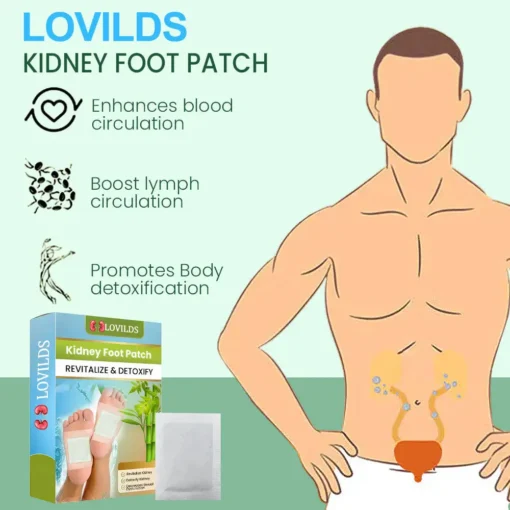 LOVILDS™ Kidney Foot Patch