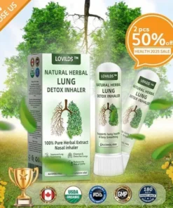 LOVILDS™ Natural Herbal Lung Detox Inhaler