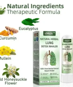 LOVILDS™ Natural Herbal Lung Detox Inhaler