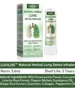 LOVILDS™ Natural Herbal Lung Detox Inhaler