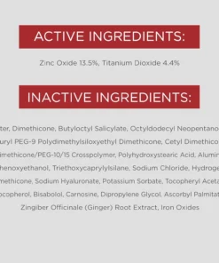 LOVILDS™ UV AOX Elements Tinted Mineral Face Sunscreen Lotion