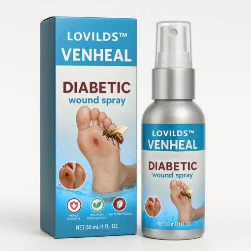 LOVILDS™ VenHeal Wasp venom Diabetic Wound Spray