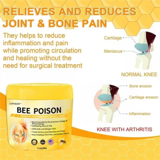 𝐋𝐎𝐕𝐈𝐋𝐃𝐒™ 𝐁𝐞𝐞 Poison 𝐀𝐝𝐯𝐚𝐧𝐜𝐞𝐝 𝐉𝐨𝐢𝐧𝐭 𝐚𝐧𝐝 𝐁𝐨𝐧𝐞 𝐓𝐡𝐞𝐫𝐚𝐩𝐲 𝐂𝐫𝐞𝐚𝐦