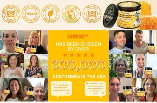 LOVILDS™ Botulinum Toxin & Bee Venom Pain-Relief Bone Healing Cream