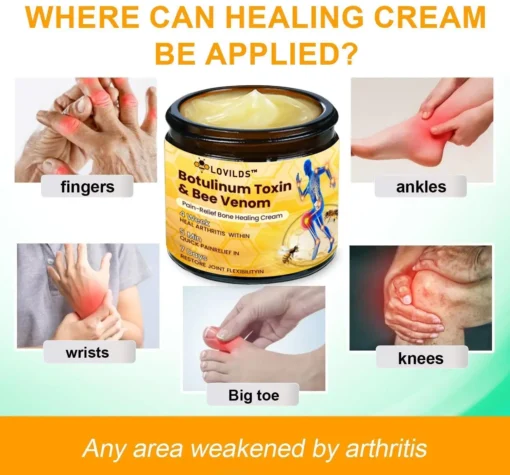 LOVILDS™ Botulinum Toxin & Bee Venom Pain-Relief Bone Healing Cream