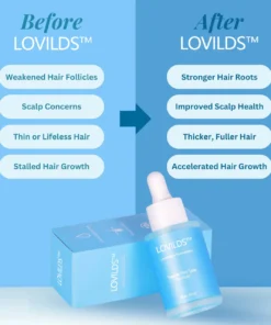 LOVILDS™ Clinically Backed Hair Regrowth Formula Trusted by Experts