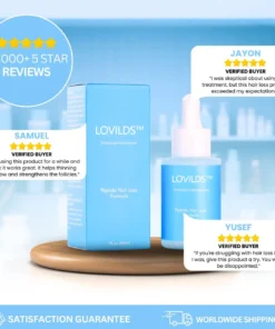 LOVILDS™ Clinically Backed Hair Regrowth Formula Trusted by Experts