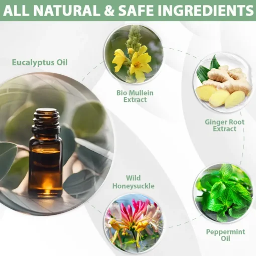 LOVILDS™ LungFlow Eucalyptus Detox Inhaler