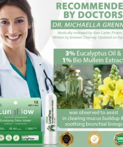 LOVILDS™ LungFlow Eucalyptus Detox Inhaler