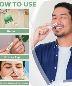 LOVILDS™ LungFlow Eucalyptus Detox Inhaler