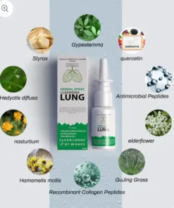 LOVILDS™ Organic Herbal Lung Cleanse Repair Nasal Spray