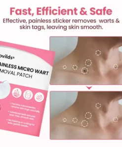 Lovilds® Painless Micro Wart Removal Patch