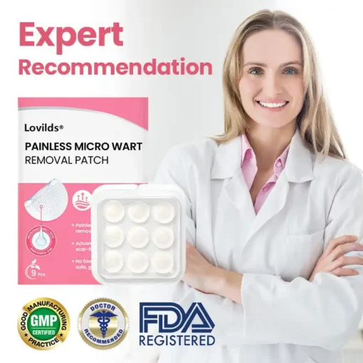 Lovilds® Painless Micro Wart Removal Patch