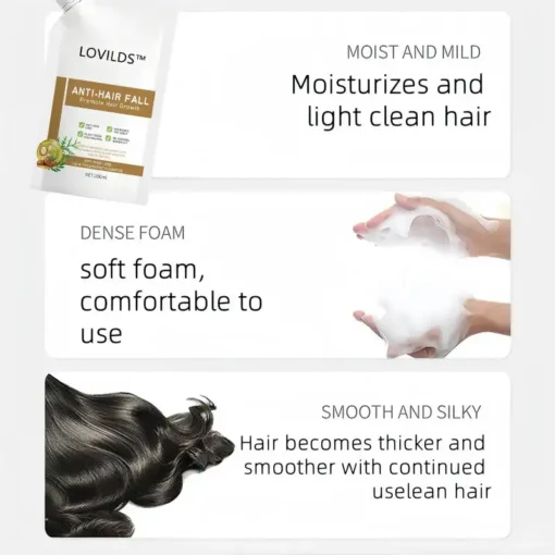 LOVILDS™ Ginseng Ginger Anti-Hair Loss Shampoo