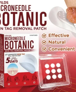 LOVILDS® MicroNeedle Botanic Skin Tag Removal Patch