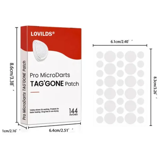 LOVILDS® Pro MicroDarts TAG'Gone Patch
