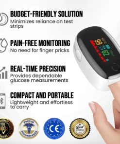 LOVILDS™ SugarSense High-Precision Glucose Monitoring Device