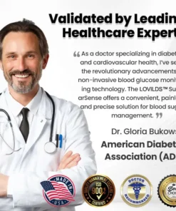 LOVILDS™ SugarSense High-Precision Glucose Monitoring Device