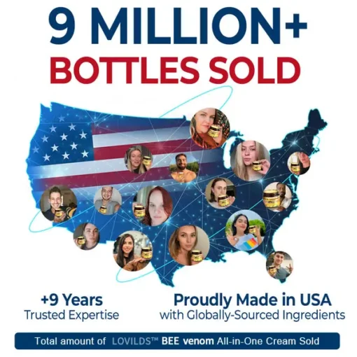 LOVILDS™ Apitoxin Cream — Trusted by Millions for Healthy, Glowing Skin