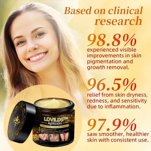 LOVILDS™ Apitoxin Cream — Trusted by Millions for Healthy, Glowing Skin