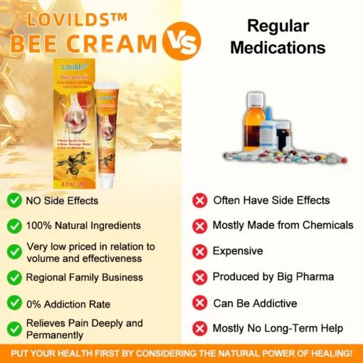 LOVILDS™ Bee poison Pain Relief and Bone Care Ointment