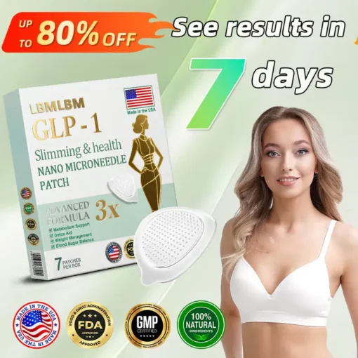 LOVILDS™ GLP-1 & NAD+ Slimming Health Nano Microneedle Patch