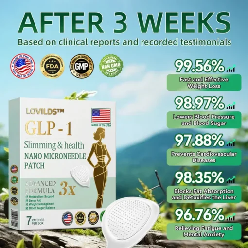 LOVILDS™ NIDDK-Tirzepatide Slimming & health NANO MICRONEEDLE PATCH