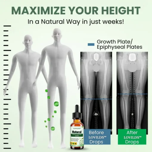 LOVILDS™ Natural Height Booster Drops