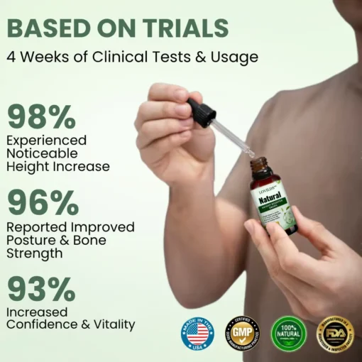 LOVILDS™ Natural Height Booster Drops