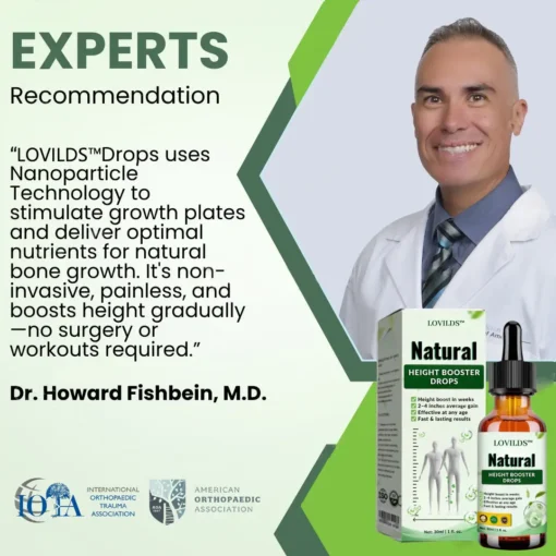 LOVILDS™ Natural Height Booster Drops