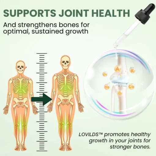 LOVILDS™ Natural Height Booster Drops