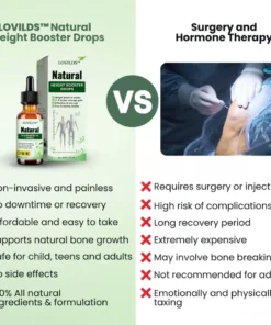 LOVILDS™ Natural Height Booster Drops
