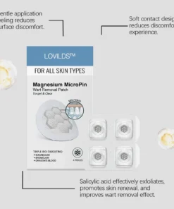 LOVILDS™ Non-Invasive Mole and Wart Removal Patch