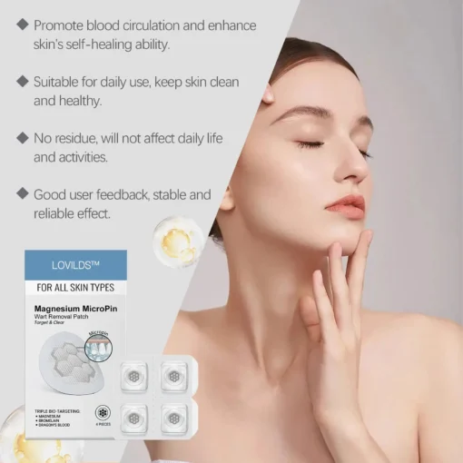 LOVILDS™ Non-Invasive Mole and Wart Removal Patch