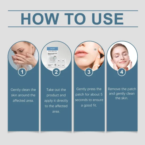 LOVILDS™ Non-Invasive Mole and Wart Removal Patch