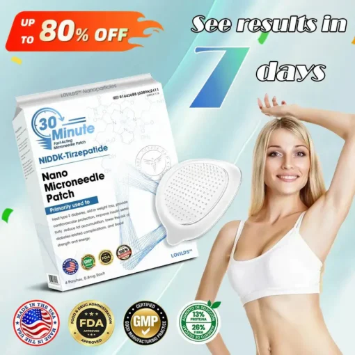 【LOVILDS™ Official Store】 NIDDK-Tirzepatide Nano Microneedle Patch