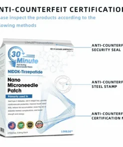 【LOVILDS™ Official Store】 NIDDK-Tirzepatide Nano Microneedle Patch