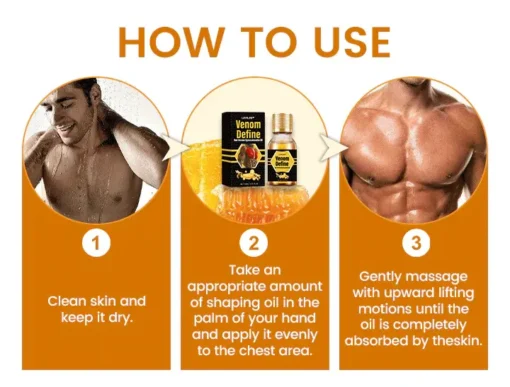 LOVILDS™ VenomDefine Bee Venom Gynecomastia Oil