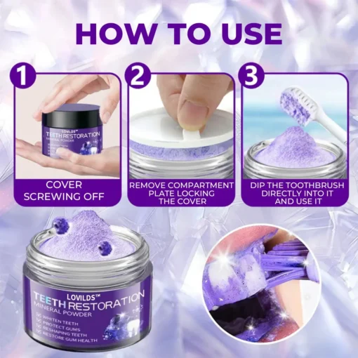 LOVILDS™ Dental Repair Mineral Powder