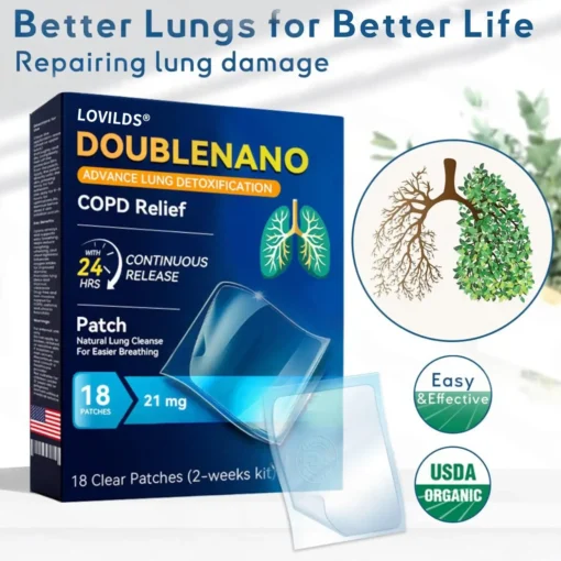 LOVILDS® DoubleNano COPD Relief Patch