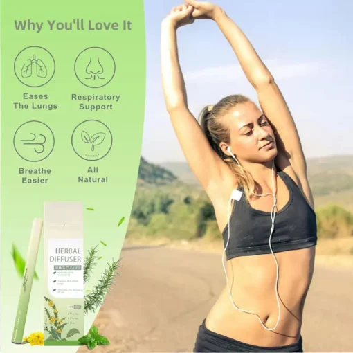 LOVILDS™ Mullein Relaxation Stick – Soothes Lungs, Detoxifies, Freshens Breath